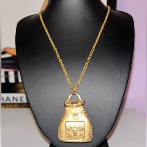 Necklace with Bookbag Charm, Pre-loved🔥🔥🔥